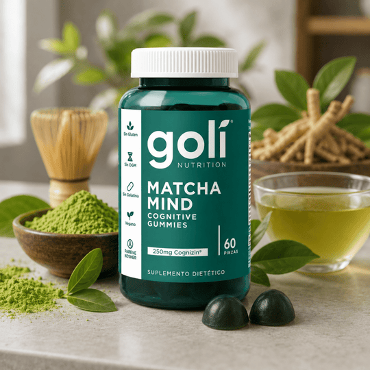 60 Gomitas Goli Matcha Mind - Tateline