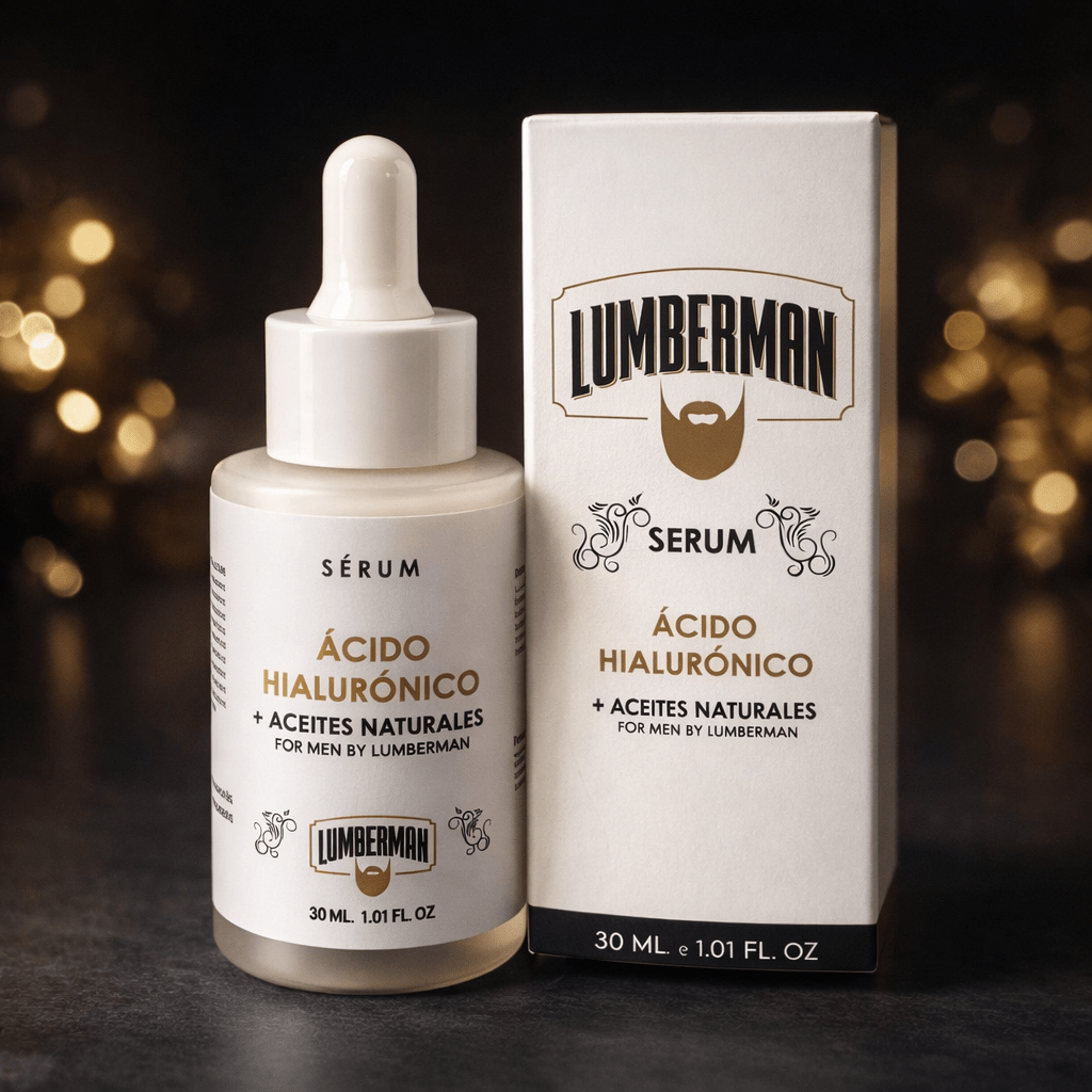 TONICO ACTIVADOR DE BARBA Y SERUM ÁCIDO HIALURÓNICO 30ML - Tateline