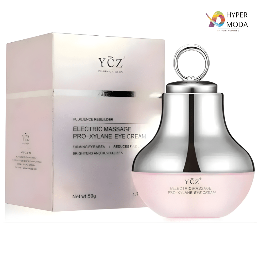 Crema de Ojos YCZ con Masaje Eléctrico · Colágeno y Pro-Xilano · 50 g - Tateline