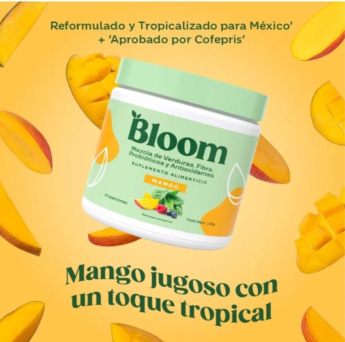 Suplemento Bloom Mango 145 gr - Tateline