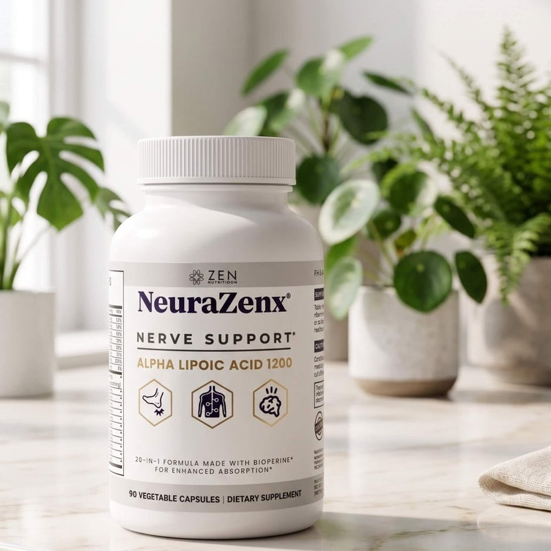2 Frascos NeuraZenX Nutrients 90 Cápsulas C/U