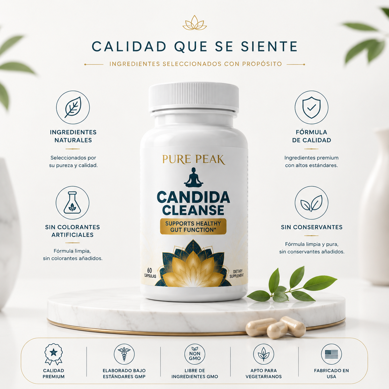 Candida Cleanse 60 Capsulas