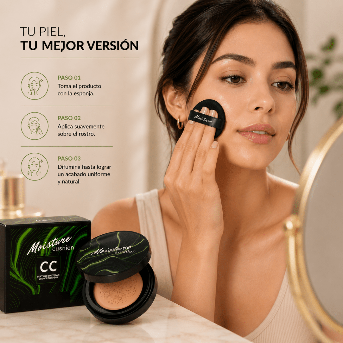 Base Maquillaje Moisture corrector BB cr - Tateline