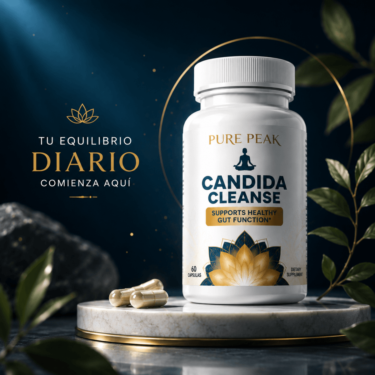 Candida Cleanse 60 Capsulas - Tateline