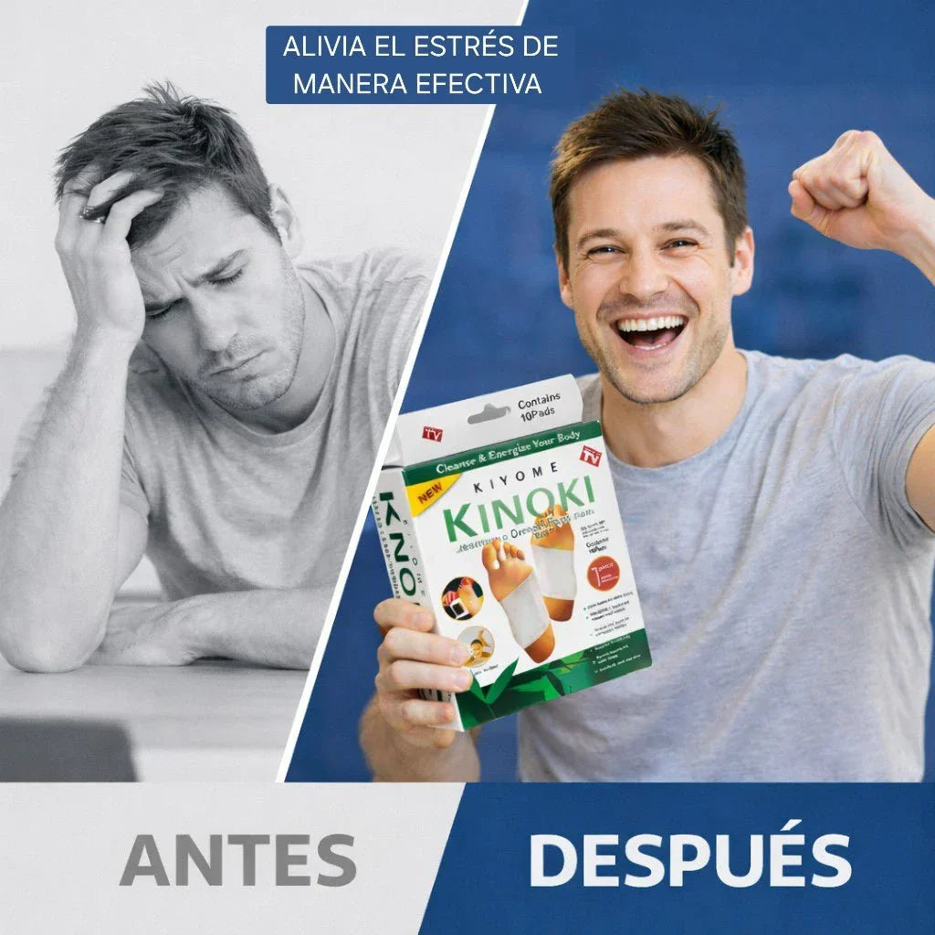 100 Parches KINOKI desintoxicantes - Tateline