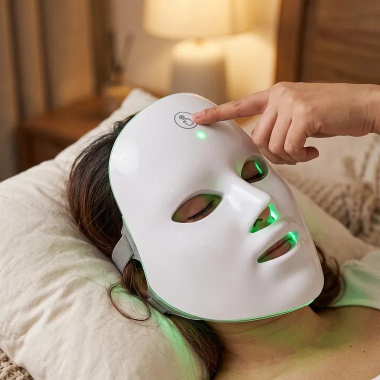 Máscara LED Facial de 7 Colores · Inalámbrica - Tateline